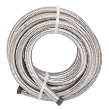 将图片加载到图库查看器,6AN 20-Foot Universal Silver Fuel Hose 10 Red and Blue Connectors