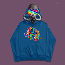 将图片加载到图库查看器,Steam wave Mario college style bf hoodie