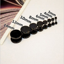 将图片加载到图库查看器,Round titanium steel stud