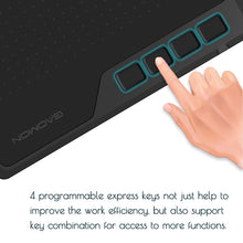 将图片加载到图库查看器,GAOMON S620 6.5 x 4 Inches 8192 Level Battery-free Pen Support Android Windows Mac Digital Graphic Tablet for Drawing & Game OSU