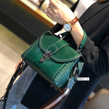 将图片加载到图库查看器,Genuine Cow Leather Women's Bags Shoulder Bag Fashion Casual Lady Bag 2021 New Portable Messenger Purses Crossbody Luxury Brand