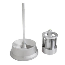 将图片加载到图库查看器,Portable Hubs Wheel Balancer W/ Bubble Level Heavy Duty Rim Tire Cars Truck Silver