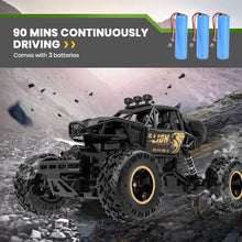 将图片加载到图库查看器,2020 New 1:14 Alloy 4WD RC Car 2.4G Remote Control Off Road Vehicle Climbing RC Buggy for Children Toys Car Gift Model