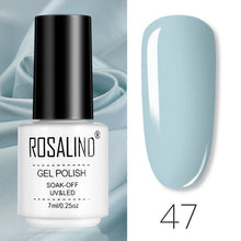 将图片加载到图库查看器,ROSALIND Gel Polish Set Manicure for Nails Semi Permanent Vernis top coat UV LED Gel Varnish Soak Off Nail Art Gel Nail Polish