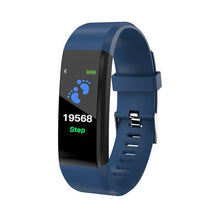 将图片加载到图库查看器,115 Plus Bluetooth Smart Watch Heart Rate Monitor Smart Watch Fitness Tracker Bracelet Waterproof Smart Wristband