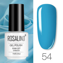 将图片加载到图库查看器,ROSALIND Gel Polish Set Manicure for Nails Semi Permanent Vernis top coat UV LED Gel Varnish Soak Off Nail Art Gel Nail Polish