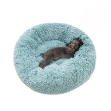 将图片加载到图库查看器,Dog Bed Washable Pet Cat Bed Dog Round Breathable Lounger Sofa Cat Bed For Cat Dogs Super Soft Plush Pads Dogs Mat