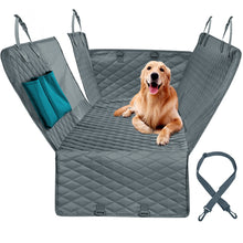 将图片加载到图库查看器,Dog Car Seat Cover View Mesh Waterproof Pet Carrier Car Rear Back Seat Mat Hammock Cushion Protector With Zipper And Pockets