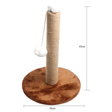 将图片加载到图库查看器,Sisal Cat Toy Climbing Frame Scratching Board Nest Cats Standing Column Funny Wear-resistant Claws Home Pet Furniture Supplies