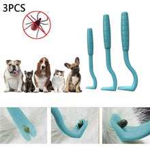 将图片加载到图库查看器,3PCS Pet Flea Remover Tool Scratching Hook Remover Pet Cat Dog Grooming Supplies Tick Picker Flea Removal Tool Pet Comb