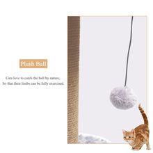 将图片加载到图库查看器,Sisal Cat Toy Climbing Frame Scratching Board Nest Cats Standing Column Funny Wear-resistant Claws Home Pet Furniture Supplies
