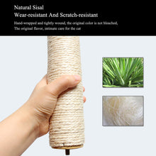 将图片加载到图库查看器,Sisal Cat Toy Climbing Frame Scratching Board Nest Cats Standing Column Funny Wear-resistant Claws Home Pet Furniture Supplies