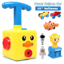 将图片加载到图库查看器,NEW Power Balloon Launch Tower Toy Puzzle Fun Education Inertia Air Power Balloon Car Science Experimen Toy for Children Gift