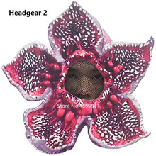 将图片加载到图库查看器,Halloween Women Men Scary Demogorgon Biochemical Zombie Cosplay Costume Mask Headgear Set Carnival Digusting Men-eater Outfit