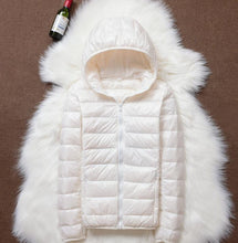 将图片加载到图库查看器,Spring Plus Size 4XL Women Down Jacket Winter Ultra Light 90% White Duck Down Coat Short Hooded Puffer Jacket Female Warm Parka