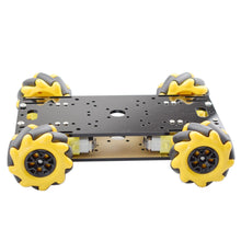 将图片加载到图库查看器,New Style Mini Arduino RC Mecanum Wheel Omni Robot Car Chassis Kit with TT Motor for Raspberry Pi Mixly Scratch Program STEM Toy
