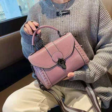将图片加载到图库查看器,Genuine Cow Leather Women's Bags Shoulder Bag Fashion Casual Lady Bag 2021 New Portable Messenger Purses Crossbody Luxury Brand