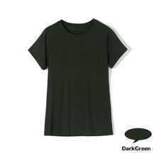 将图片加载到图库查看器,High Quality 11 Color S-3XL Plain T Shirt Women Cotton Elastic Basic T-shirts Female Casual Tops Short Sleeve T-shirt Women 002