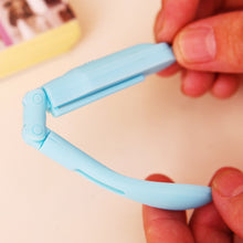 将图片加载到图库查看器,Sarah Wong Mini Portable LED Reading Lamp Energy-saving Travel Bedroom Night Light Book Bright Light with Clip Folder of Lights Flexible