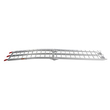 将图片加载到图库查看器,7.5ft Heavy Duty Three-section Aluminum Arched ATV UTV Ramp Silver