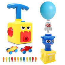 将图片加载到图库查看器,NEW Power Balloon Launch Tower Toy Puzzle Fun Education Inertia Air Power Balloon Car Science Experimen Toy for Children Gift