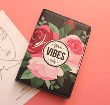 将图片加载到图库查看器,The Japanese Fresh style Passport Holder,PU Leather Travel Passport Cover Credit Card ID Card Holder Size:10*14CM