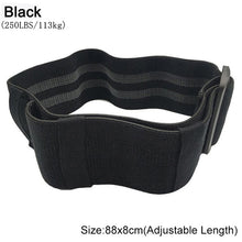 将图片加载到图库查看器,Anti Slip Resistance Bands Home Fitness Loop Pilates Hip Circle Booty Elastic Training Rubber Cotton Workout Yoga Belt Exercise