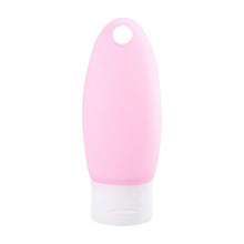 将图片加载到图库查看器,60ML Silicone Protective Cover Hand SanitizePortable Mini Empty Bottle Portable Hand Sanitizer Silicone Bottle Can Hung Outdoor