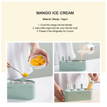 将图片加载到图库查看器,Ice Cream Mold Summer Homemade Ice Pop Making Box Ice Cream Tools