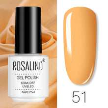 将图片加载到图库查看器,ROSALIND Gel Polish Set Manicure for Nails Semi Permanent Vernis top coat UV LED Gel Varnish Soak Off Nail Art Gel Nail Polish