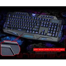 将图片加载到图库查看器,A877 114-Key LED Backlit Wired USB Gaming Keyboard Black
