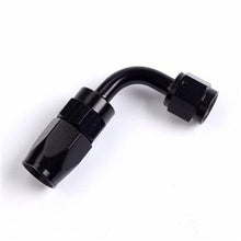 将图片加载到图库查看器,Universal AN-4 90 Degree Swivel Hose End Black