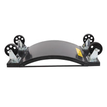 将图片加载到图库查看器,2-Piece 3.5" Auto Car Wheels Dolly Set Black