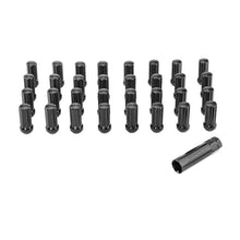 将图片加载到图库查看器,32pcs Spline Lug Nuts 14x2.0 for Ford F250 F350 Excursions Black