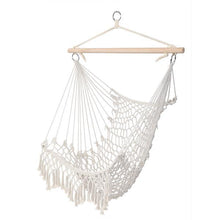 将图片加载到图库查看器,Hammock Fashion Cotton Rope Sling With Tassel Beige