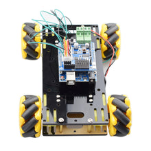 将图片加载到图库查看器,New Style Mini Arduino RC Mecanum Wheel Omni Robot Car Chassis Kit with TT Motor for Raspberry Pi Mixly Scratch Program STEM Toy
