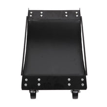 将图片加载到图库查看器,2-Piece 3.5" Auto Car Wheels Dolly Set Black