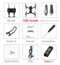将图片加载到图库查看器,Eachine E58 WiFi FPV With Wide Angle HD 1080P/720P/480P Camera Hight Hold Mode Foldable Arm RC Quadcopter