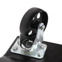 将图片加载到图库查看器,2-Piece 3.5" Auto Car Wheels Dolly Set Black