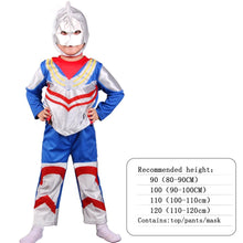 将图片加载到图库查看器,Halloween cosplay costume Set Spider mask Suit Party Costume Kids Long Sleeve spider Red man Performance Apparel Children's baby