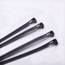 将图片加载到图库查看器,20PCS Zip Ties Releasable Cable Tie color Black and White Plastic 8mm*150mm 8*200 8*250 8*300 8*400 8*450mm