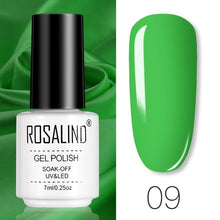 将图片加载到图库查看器,ROSALIND Gel Polish Set Manicure for Nails Semi Permanent Vernis top coat UV LED Gel Varnish Soak Off Nail Art Gel Nail Polish