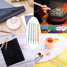 将图片加载到图库查看器,test 200 Sheets Graphite Paper Black Carbon Transfer (8.5 x 11.5 Inch)Tracing Paper with 5 PCS Styluses