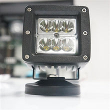 将图片加载到图库查看器,3 Inch 24W Flood LED Work Light Fog Lamp Offroad Driving SUV UTE Black