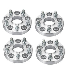 将图片加载到图库查看器，2X 25mm (1&quot;) Hubcentric Wheel Spacers 5x114.3 12x1.5 For Lexus ES300 RC350 SC300
