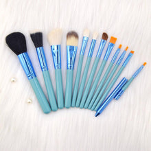 将图片加载到图库查看器，12PCS Popular Style Eye Shadow Makeup Brush Set Eye Powder Foundation Brushes Concealer Blending Makeup Brushes Kits
