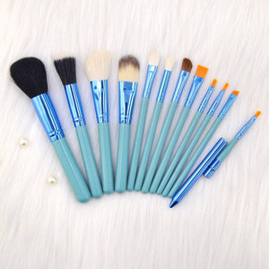 12PCS Popular Style Eye Shadow Makeup Brush Set Eye Powder Foundation Brushes Concealer Blending Makeup Brushes Kits