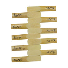 将图片加载到图库查看器，10pcs LADE E-Flat Alto Saxophone Reed with Transparent Case Strength 2.5
