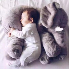 将图片加载到图库查看器，40/60CM Elephant Plush Pillow Infant Soft For Sleeping Stuffed Animals Toys Baby &#39;s Playmate gifts for Children LKcomo
