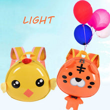 将图片加载到图库查看器，Sarah Animal Kids Baby Backpack Cotton School Bag Kids Outdoor Travel Pack Student Kindergarten backpack
